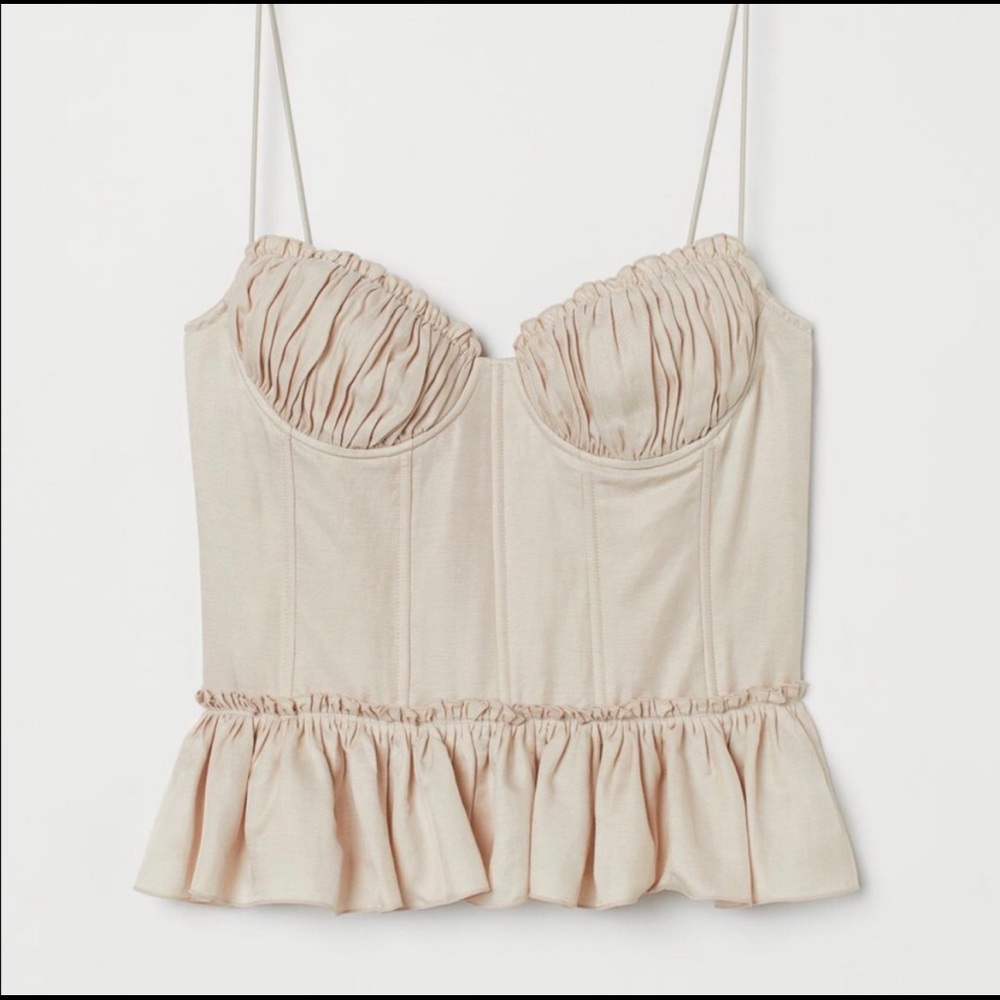 NWT Brock Collection x H&M Corset Top